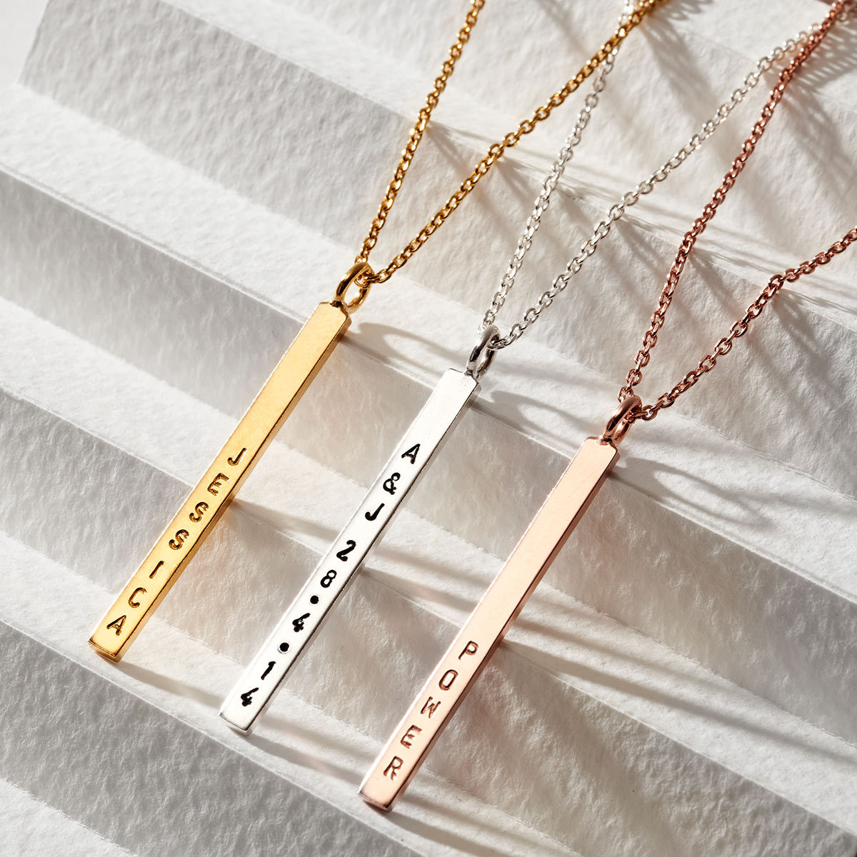 Thin Bar Necklace